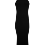 5992 Sukienka Halter Strap Black Front
