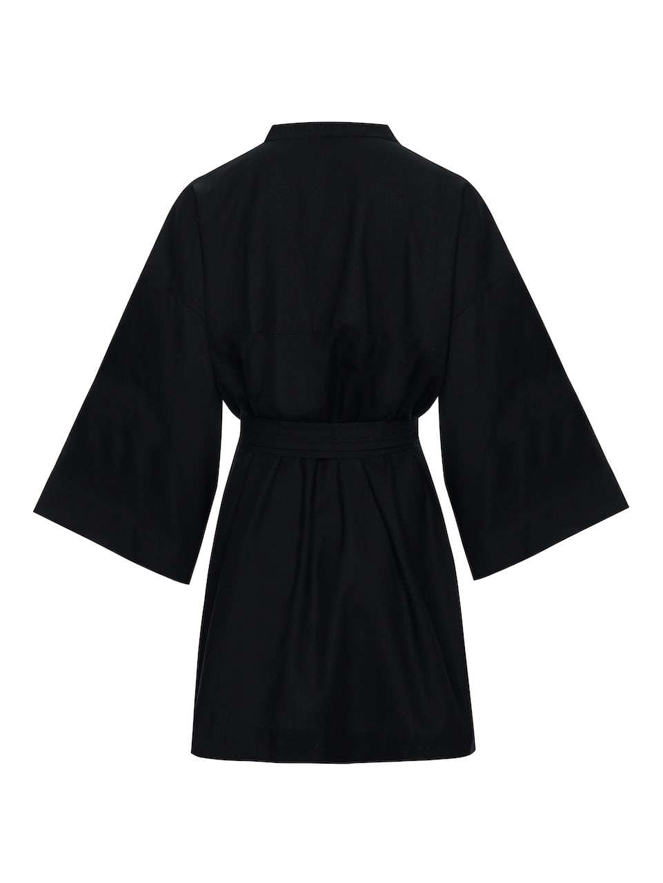 7806 Sukienka Kimono Maison Mahali Black Tyl 499 Mniejsze
