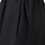 Spódnica Długa Silent Classic Black Detal 319