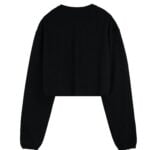 Bluza Crop Top Subtle Cotton Black 339 Zł Tył