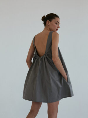 sukienka krótka SOL grey