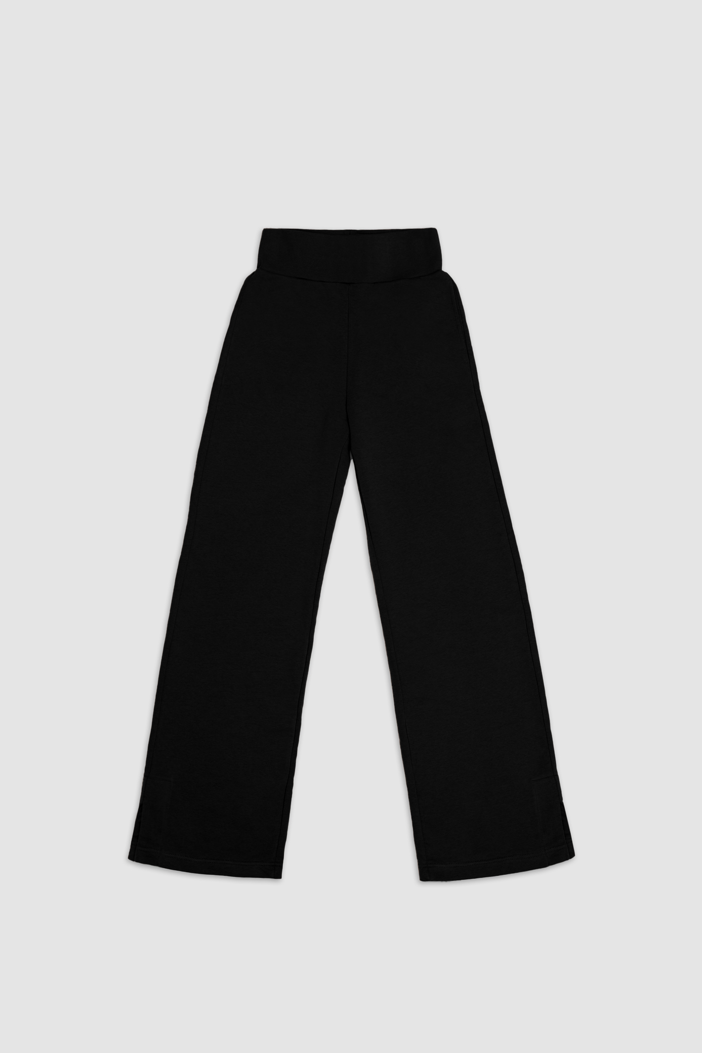 Spodnie Fin Cotton Przod Black