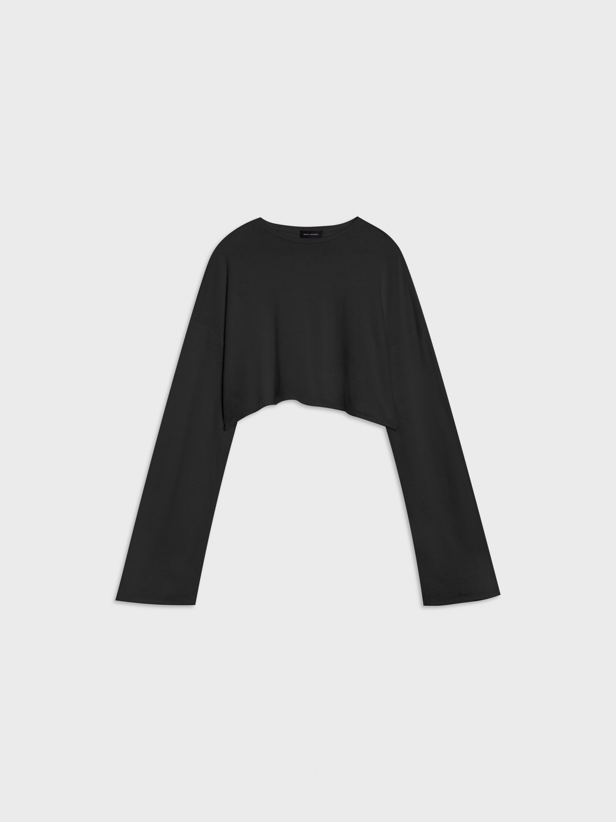 Lniany Longsleeve Soie Black 20