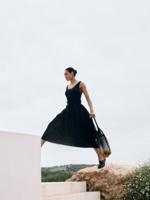 spódnica midi OAHU black