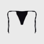 Figi Kapielowe Typu Bikini Lieu Ribbed Black 01