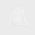 Longsleeve Slim Fit Souple Off White 32