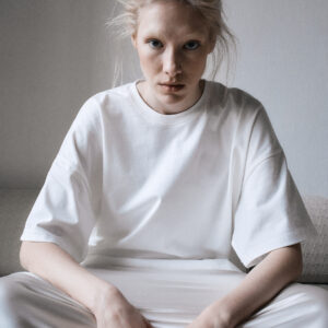 T Shirt Oversize 1990 Off White 02