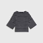 Longsleeve Koai Striped Black Off White 01