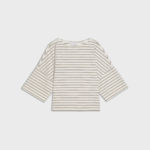 Longsleeve Koai Striped Off White Beige 01