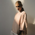 Longsleeve Koai Striped Off White Orange 11