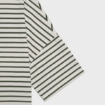 Longsleeve Koai Striped Off White Seaweed Green 02