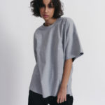 T Shirt Oversize 1990 Grey 08