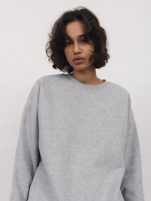 sweatshirt SHAMELESS grey melange