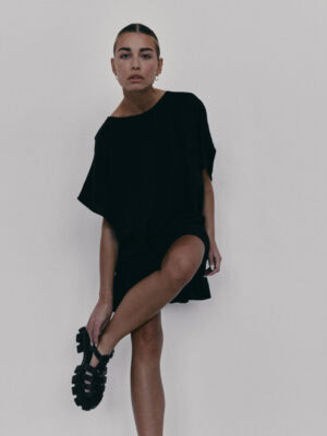 sukienka krótka OMA black