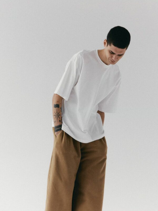 t-shirt oversize 1990 off-white