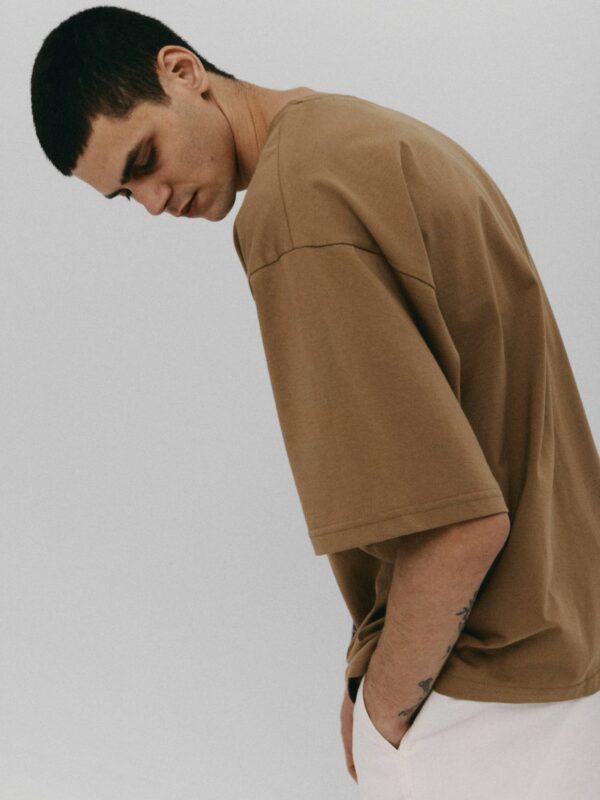 t-shirt oversize READY TO WEAR peanut butter