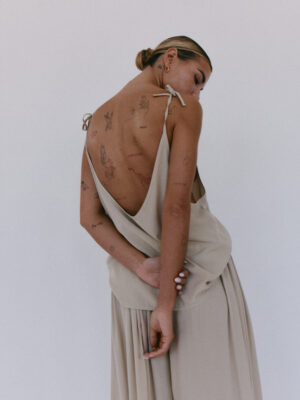 koszulka DUE light beige