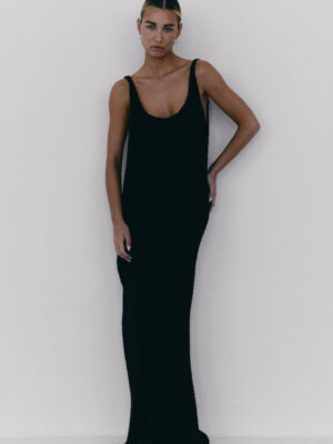 sukienka długa DOCEUR black