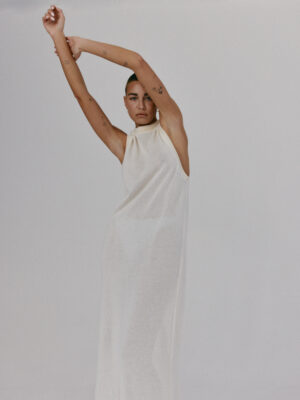 sukienka długa LLARD eggshell