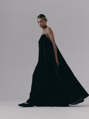 sukienka długa MINIME black