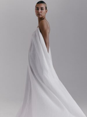 sukienka długa MINIME off-white