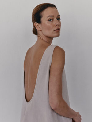 sukienka krótka EL MAI natural