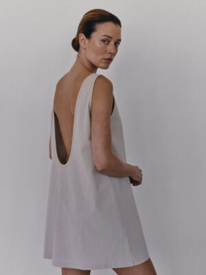 sukienka krótka EL MAI natural