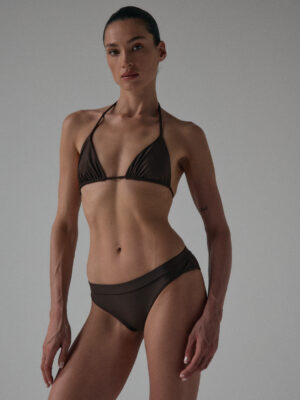 figi kąpielowe typu bikini IMPIO dark chocolate