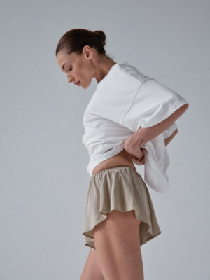 spodenki typu casual lounge DUE light beige