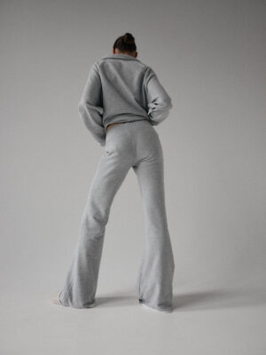 spodnie typu flare LE PUMP grey