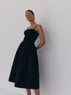 sukienka midi NAO black