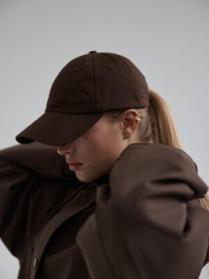 czapka z daszkiem MOUSEE cocoa brown