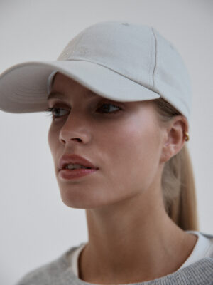 czapka z daszkiem MOUSEE off-white