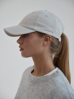 czapka z daszkiem MOUSEE off-white