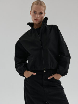 wiatrówka z bawełny organicznej NUKU black
