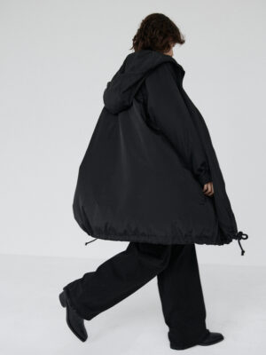 wodoodporny płaszcz ortalionowy ULEI black