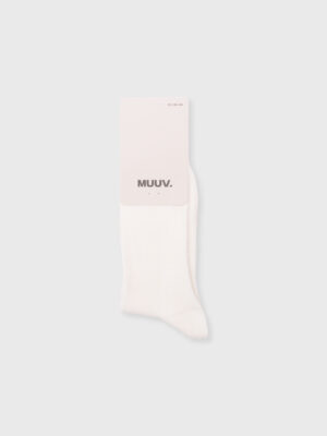 cienkie bawełniane skarpety MALU off-white