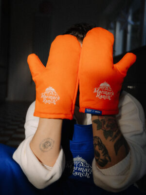 bawełniane rękawice kuchenne MARINARA RANCH spicy orange