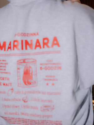 bluza unisex z kapturem MARINARA grey