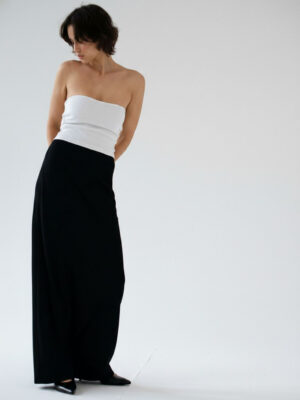 top bez rękawów LINEA off-white