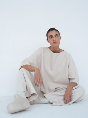 longsleeve MOAI ecru