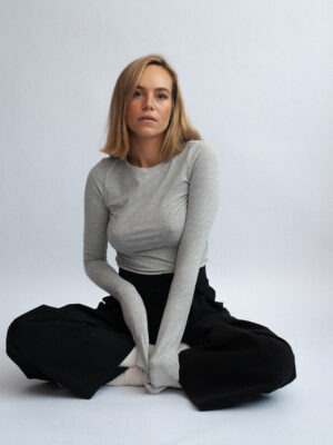 longsleeve slim fit SOUPLE grey